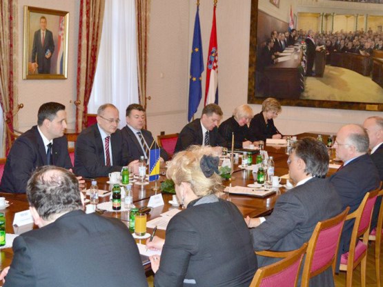 Delegacija Predstavničkog doma Parlamentarne skupštine BiH susrela se sa predsjednikom Hrvatskog Sabora